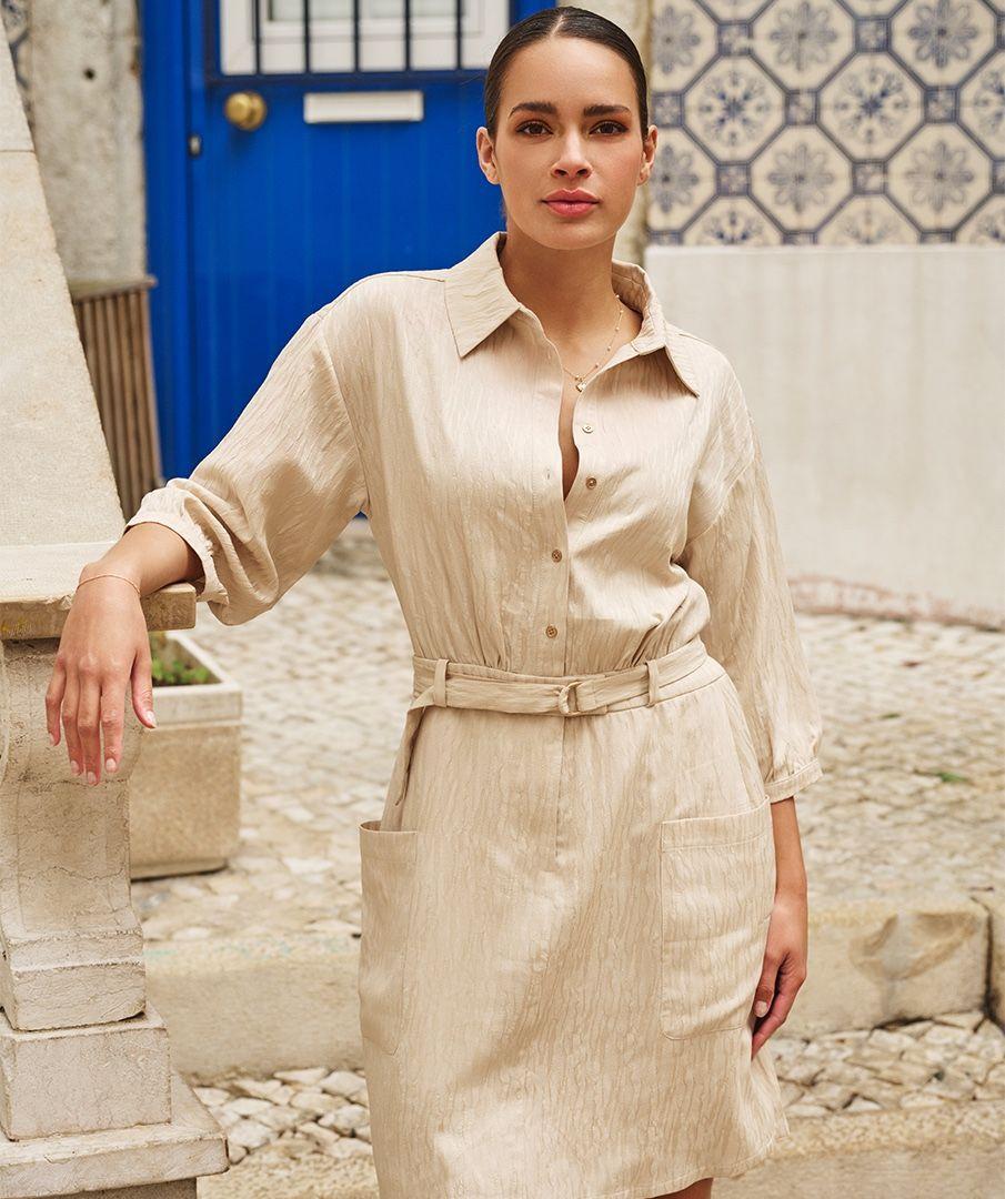 esqualo Dress jacquard