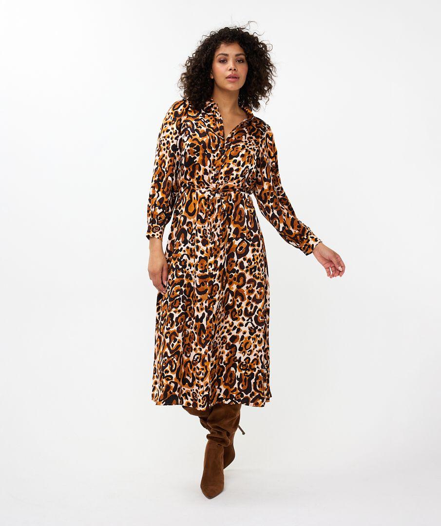 Esqualo Dress Long Animal Land