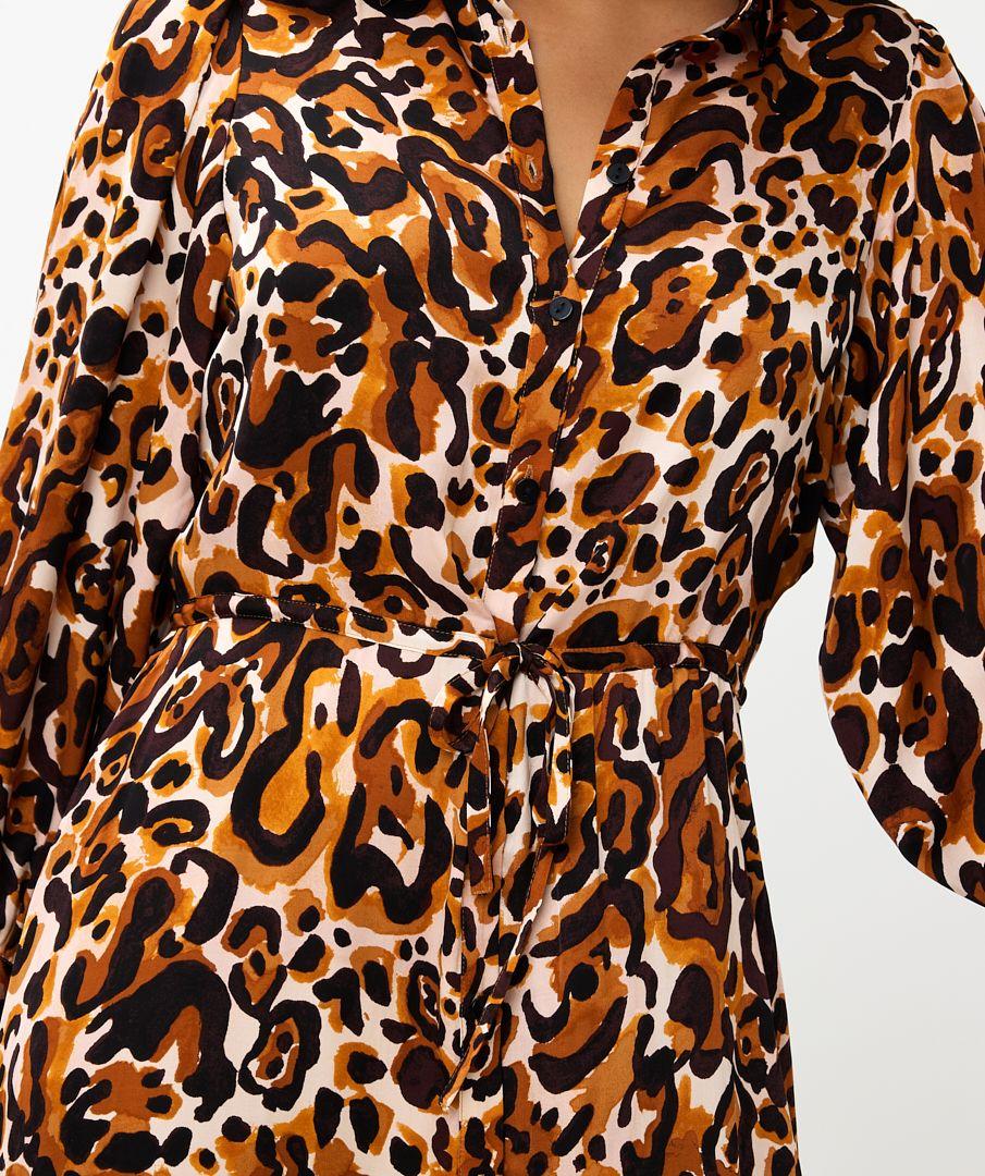Esqualo Dress Long Animal Land