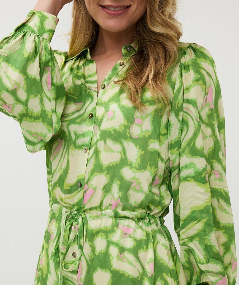 Esqualo Dress Long Floral Treasure