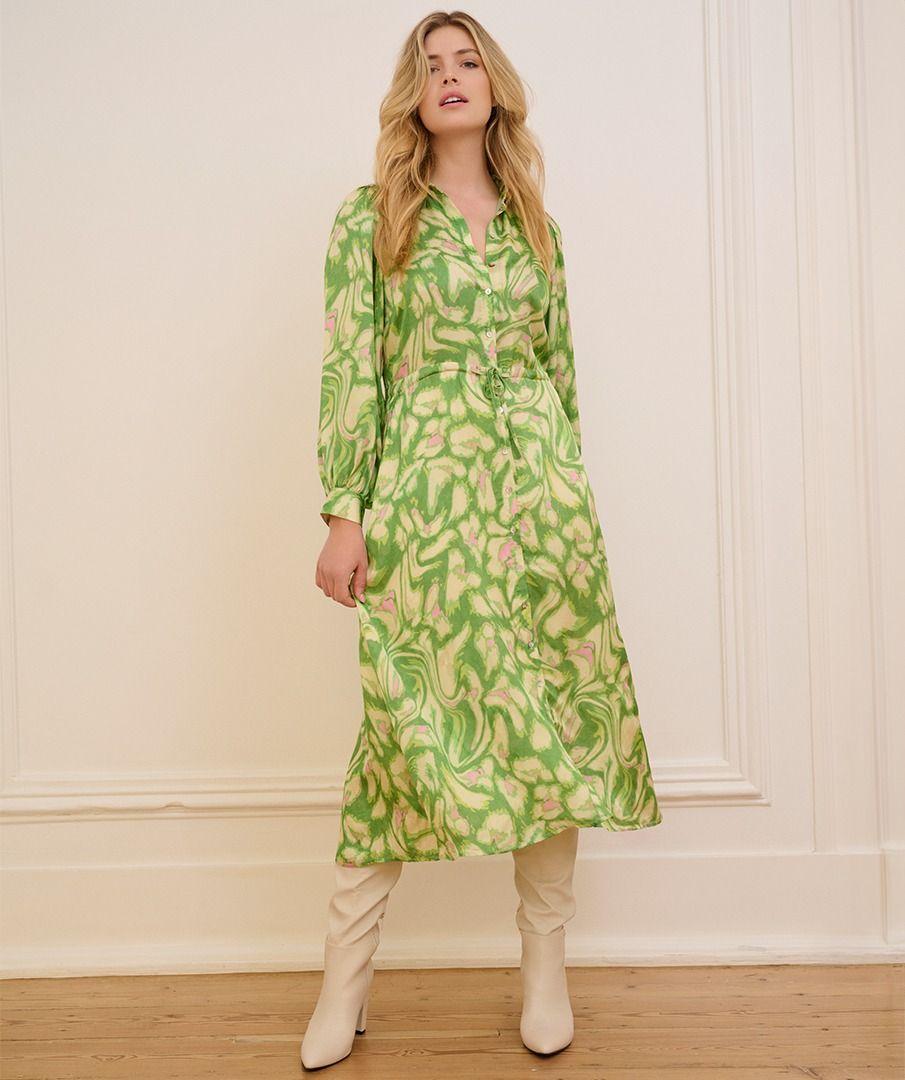 esqualo Dress long Floral Treasure