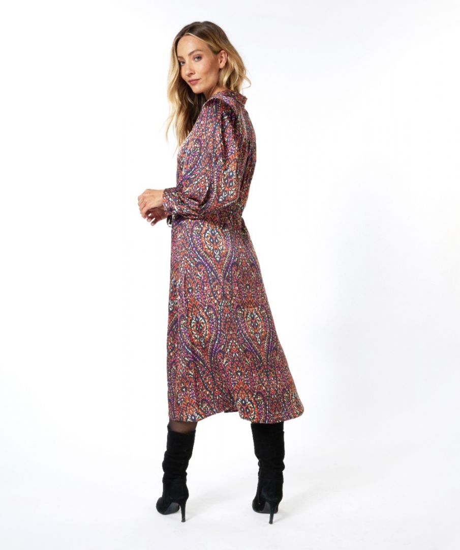 Esqualo Dress Long Sateen Rewilding