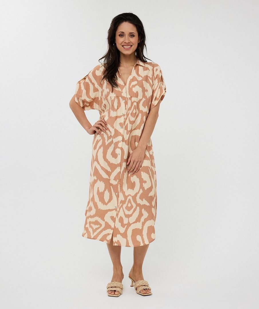 Esqualo Dress Long Solar Swing