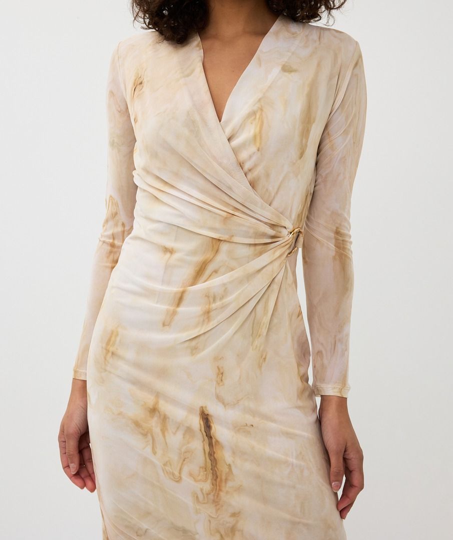 Esqualo Dress Mesh Marble Dream