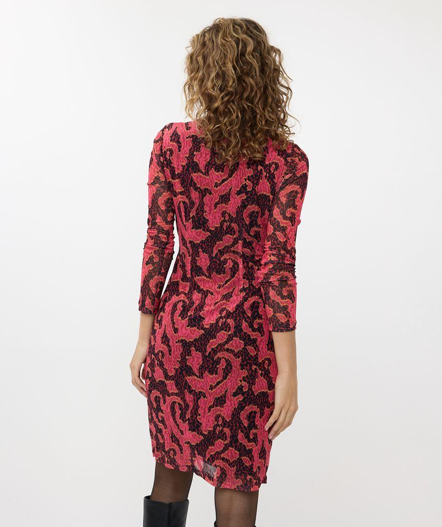 Esqualo Dress Mesh Wrap Over