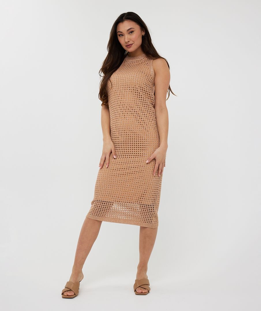 Esqualo Dress Open Knit