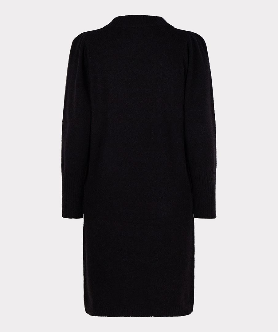 Esqualo Dress Puff Sleeve