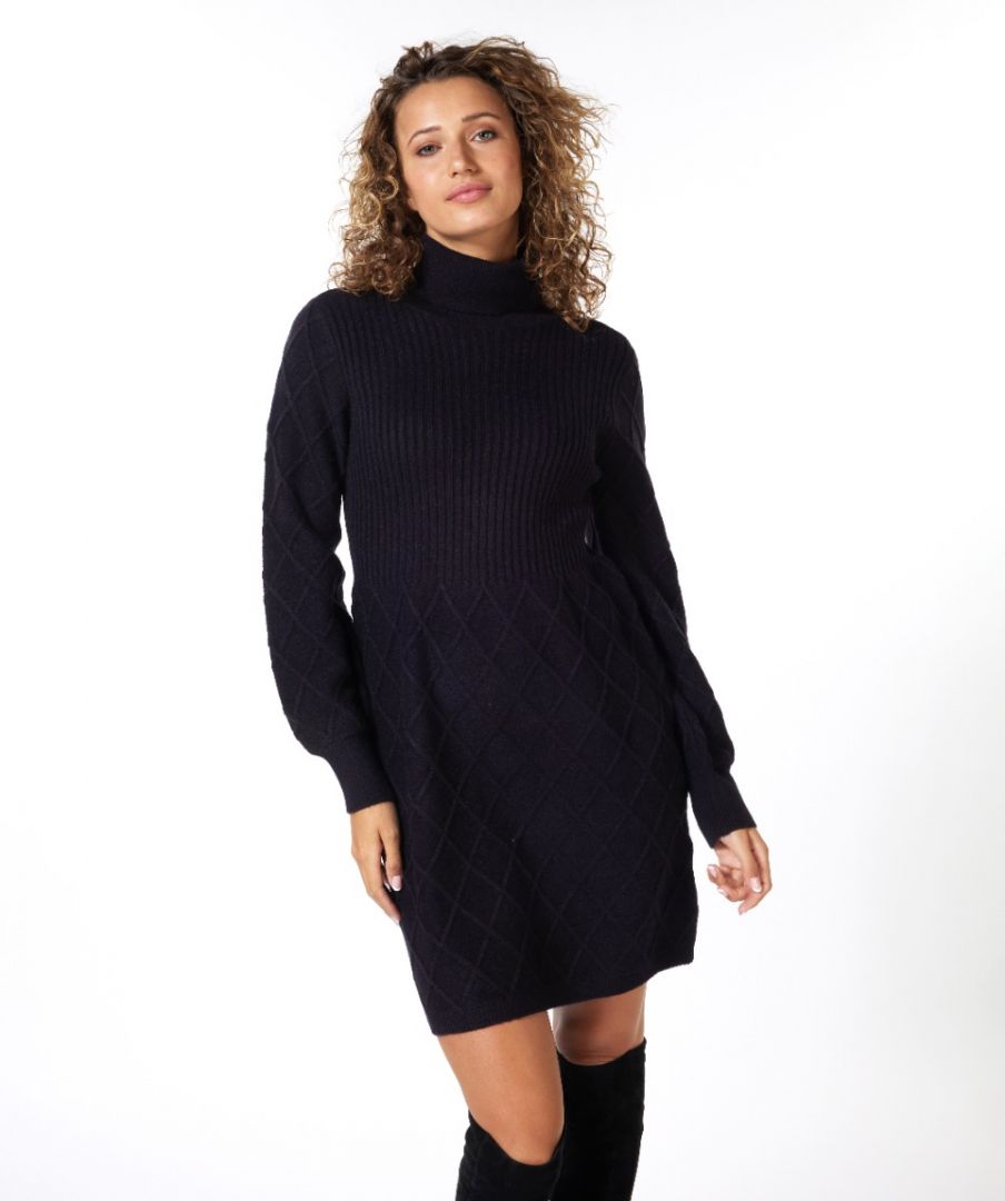 Esqualo Dress Rib & Pattern