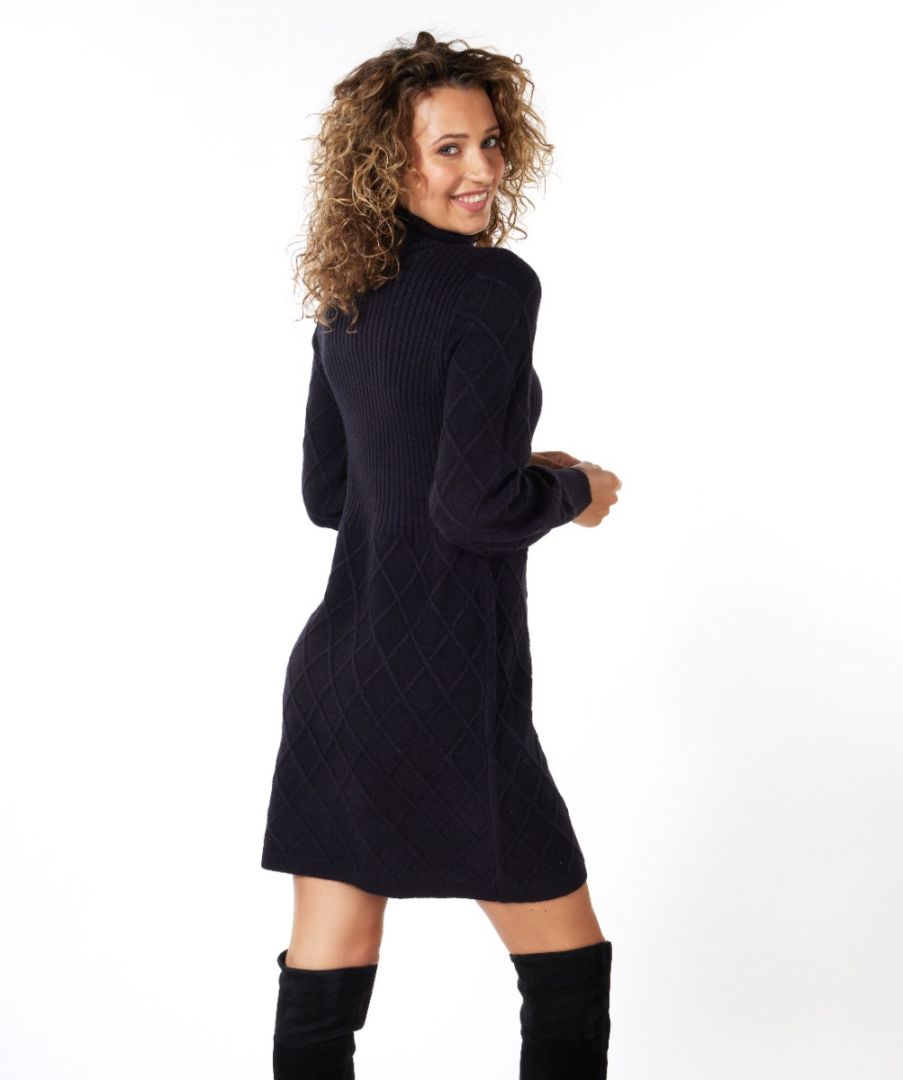 Esqualo Dress Rib & Pattern