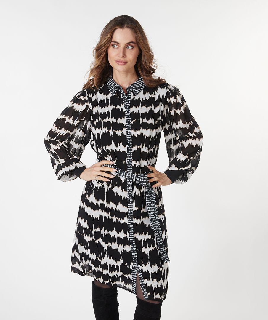 Esqualo Dress Ribbed Absolute Illusion