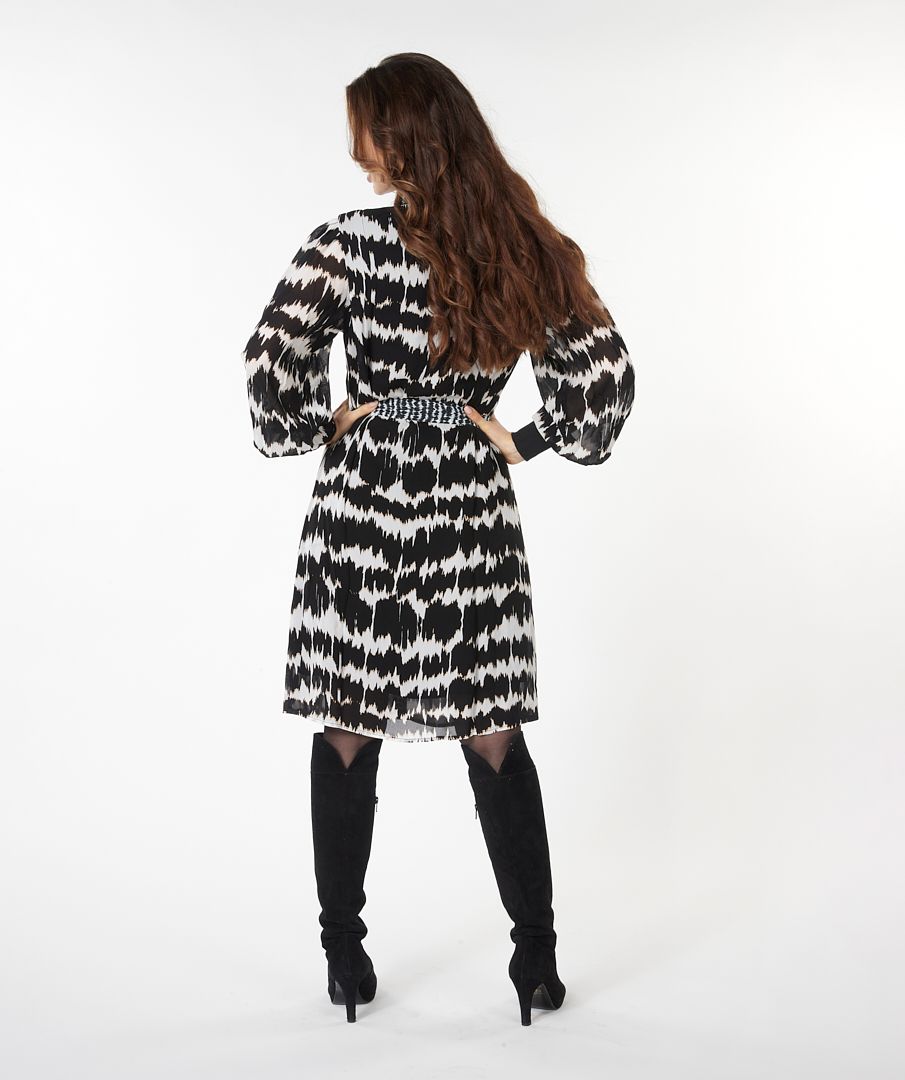 Esqualo Dress Ribbed Absolute Illusion