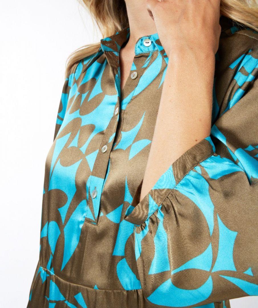 Esqualo Dress Sateen Expressive Roots