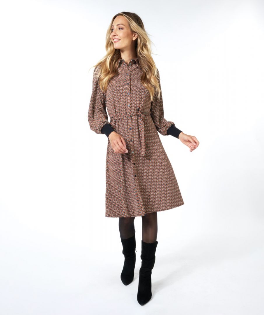 Esqualo Dress Scalloped