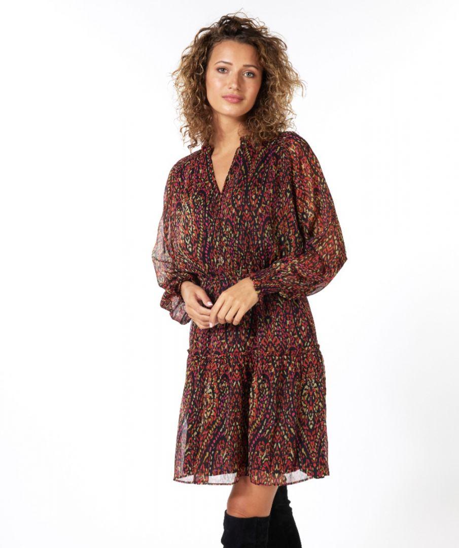 Esqualo Dress Short Chiffon Rewilding