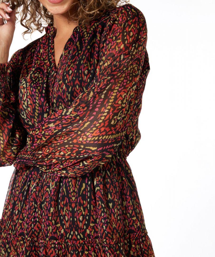 Esqualo Dress Short Chiffon Rewilding