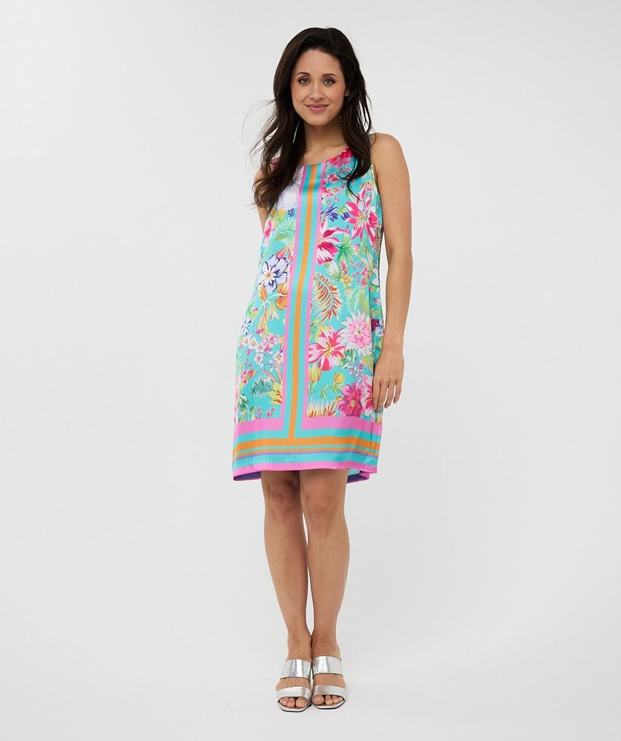 esqualo Dress short Disco Flower