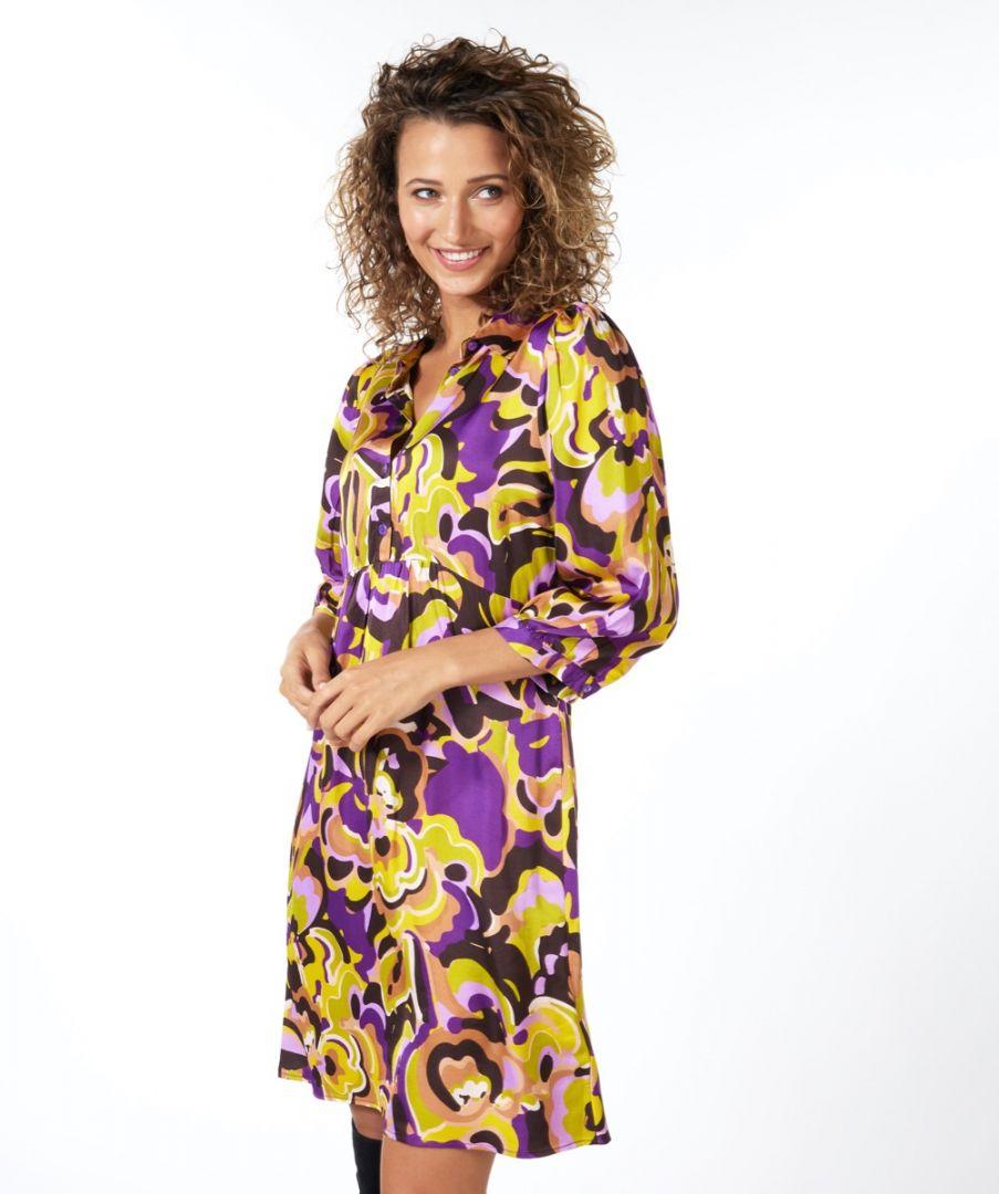 Esqualo Dress Short Fancy Earth