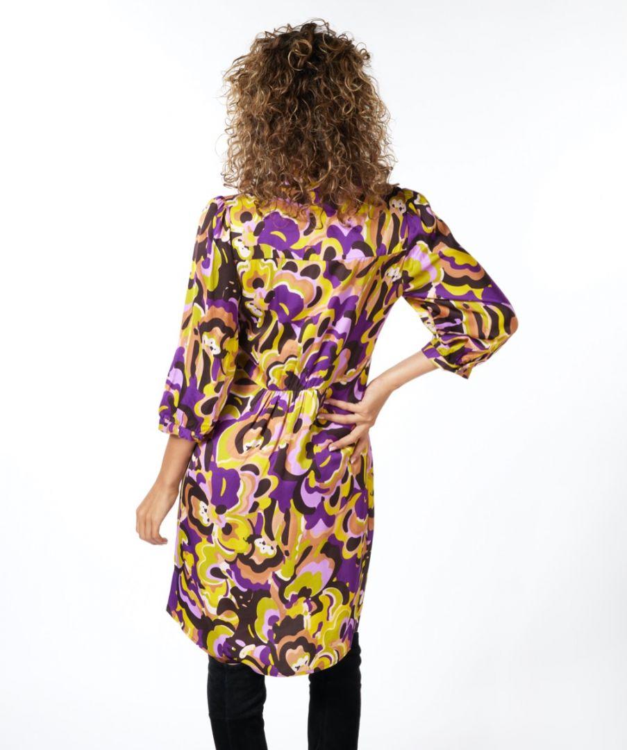 Esqualo Dress Short Fancy Earth