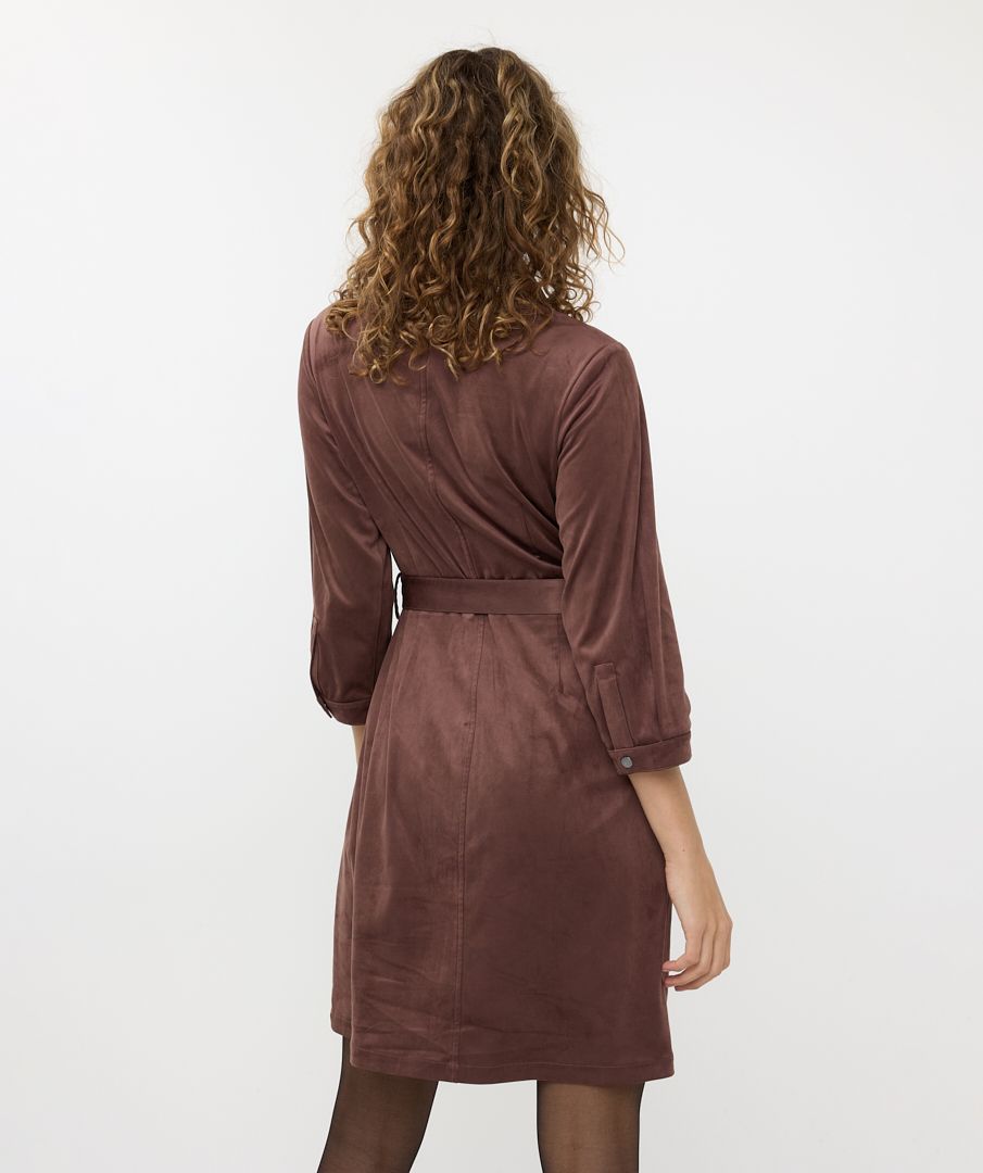 Esqualo Dress Suedine