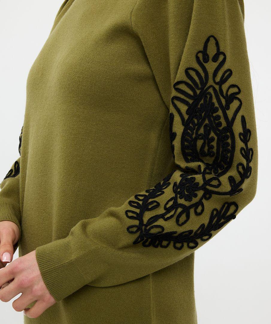 Esqualo Dress Tape Embroidery