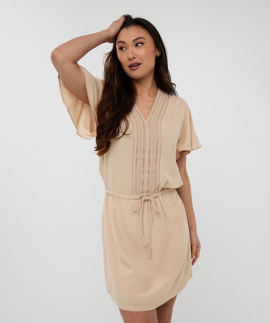 Esqualo Dress Tunic Embellished