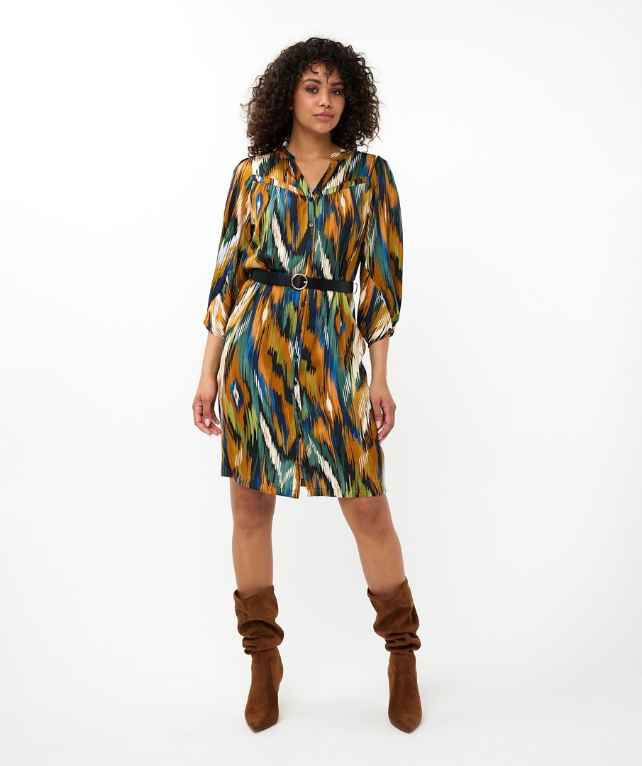 Esqualo Dress Twisted Slve Universe Lightning