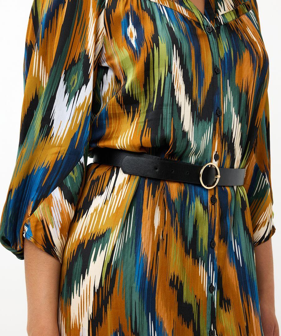 Esqualo Dress Twisted Slve Universe Lightning