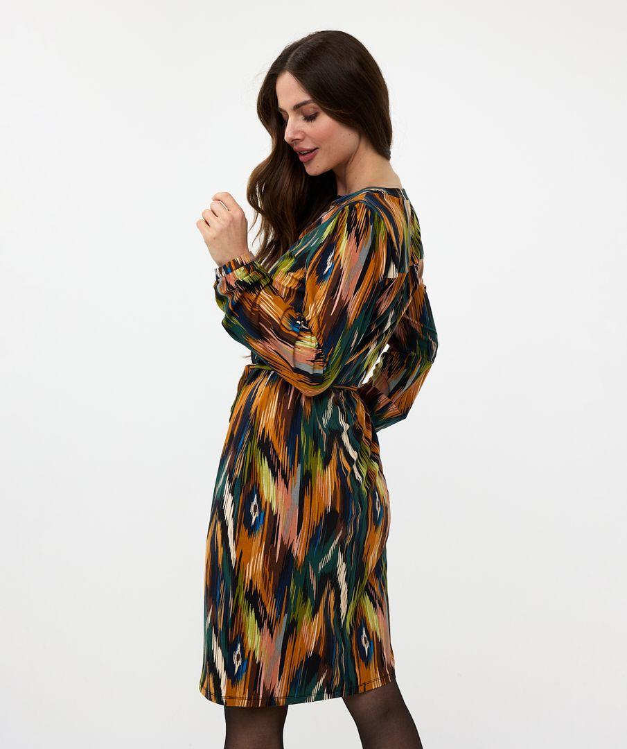 Esqualo Dress V-neck Universe Lightning SJ