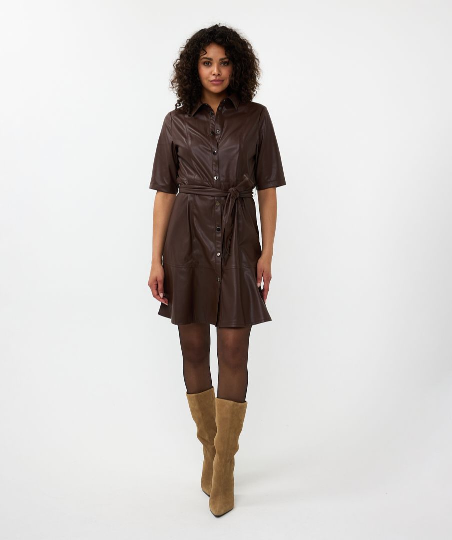 Esqualo Dress Vegan Leather