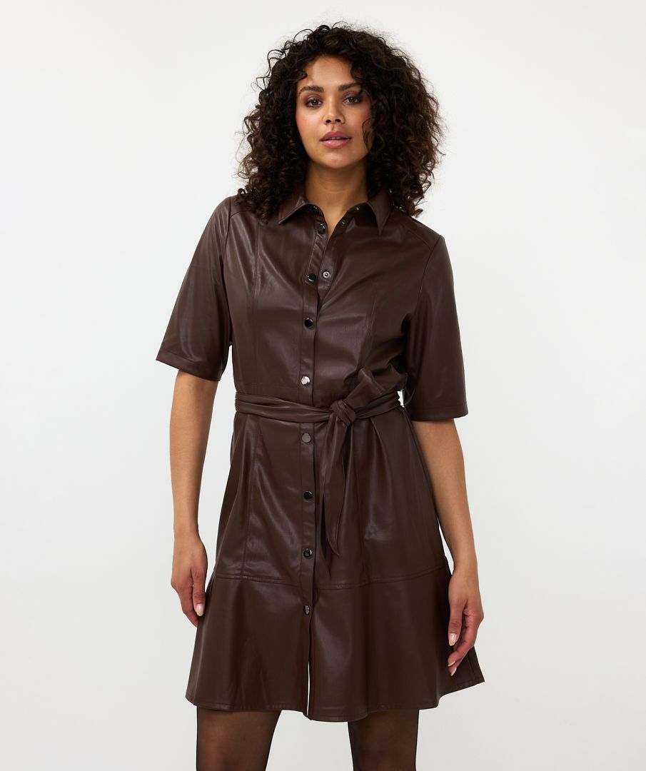 Esqualo Dress Vegan Leather