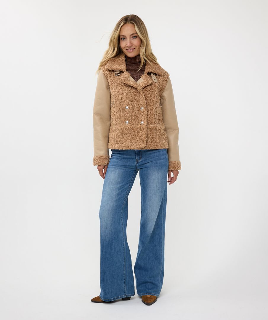 Esqualo Jacket Bonded PU Sleeves