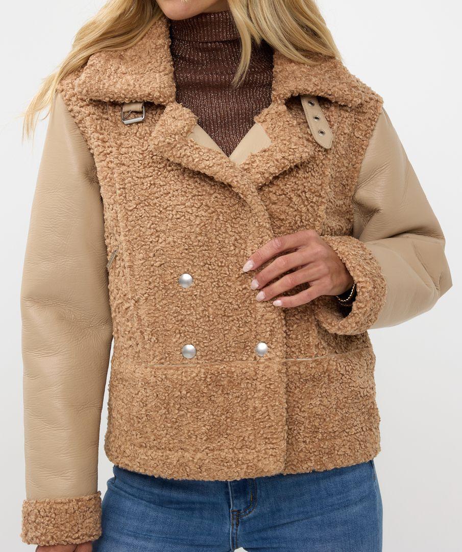 Esqualo Jacket Bonded PU Sleeves