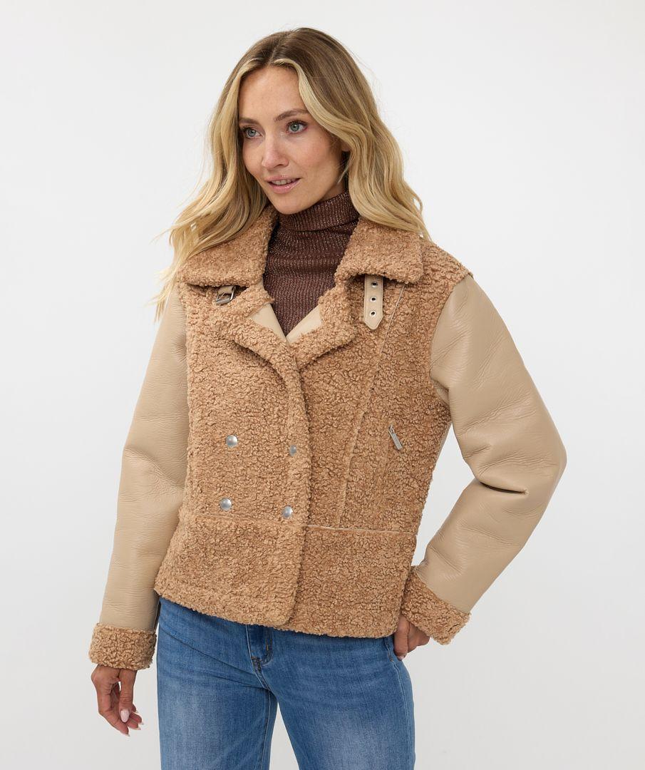 esqualo Jacket bonded PU sleeves