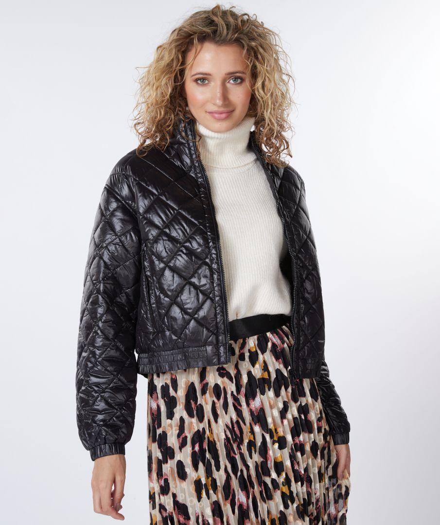 Esqualo Jacket Quilted Cropped