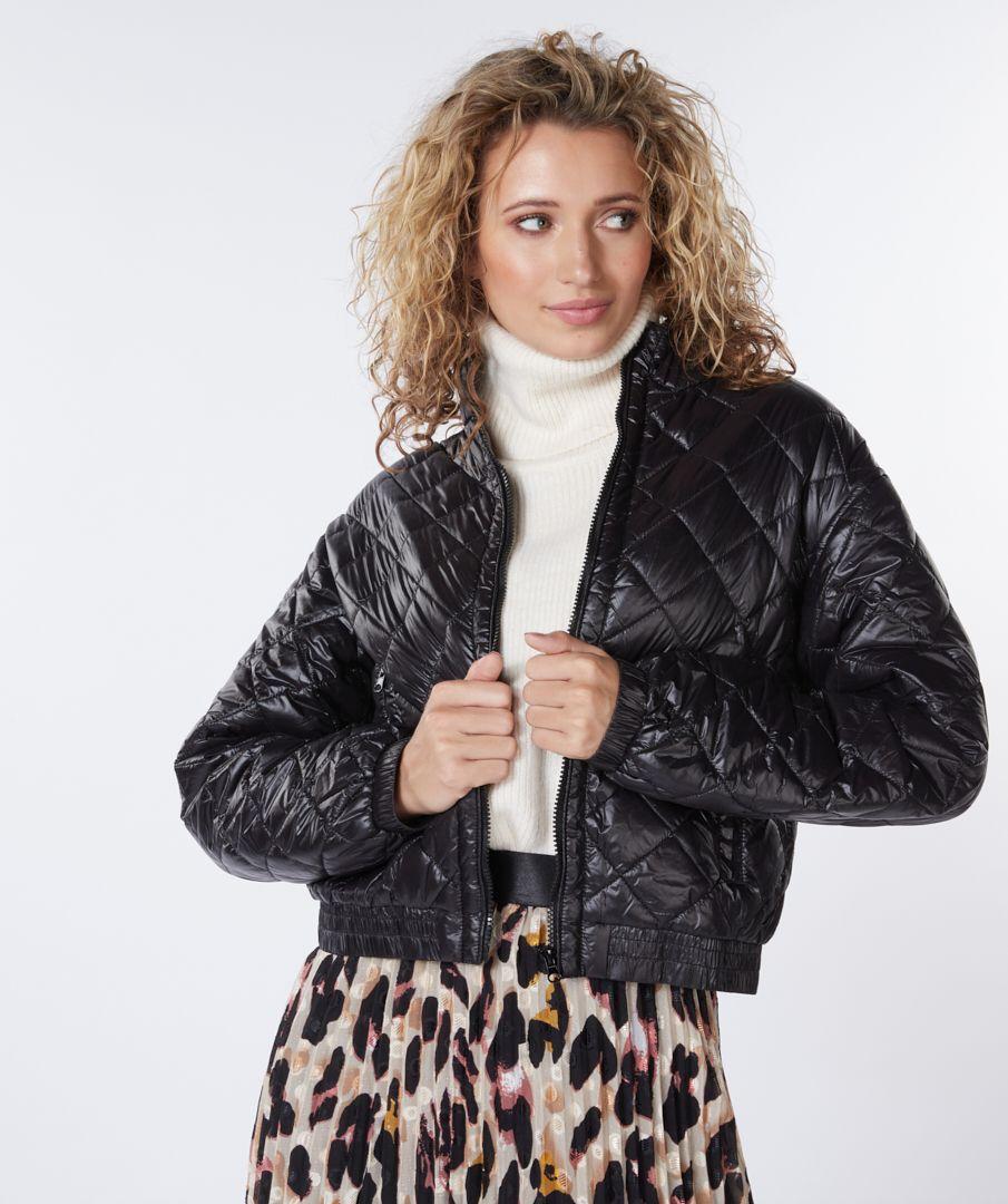 esqualo Jacket quilted cropped