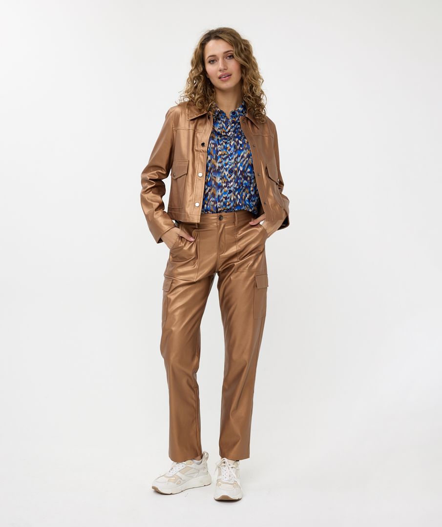 Esqualo Jacket Short Vegan Leather