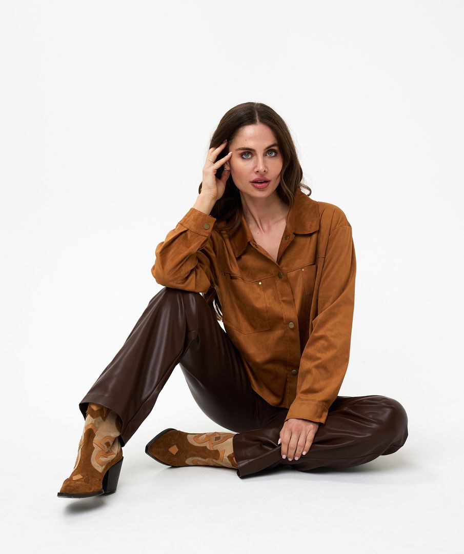 Esqualo Jacket Suedine Wide