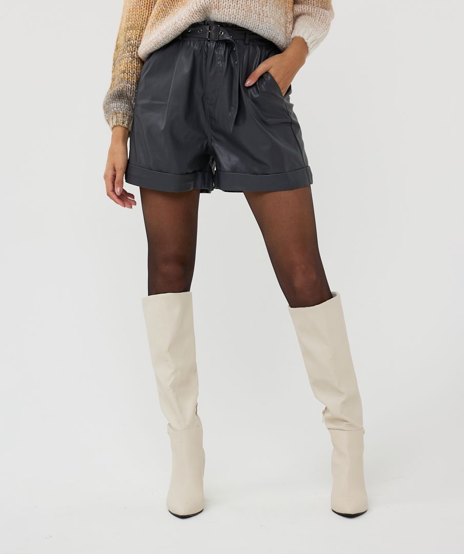 Esqualo Shorts Vegan Leather
