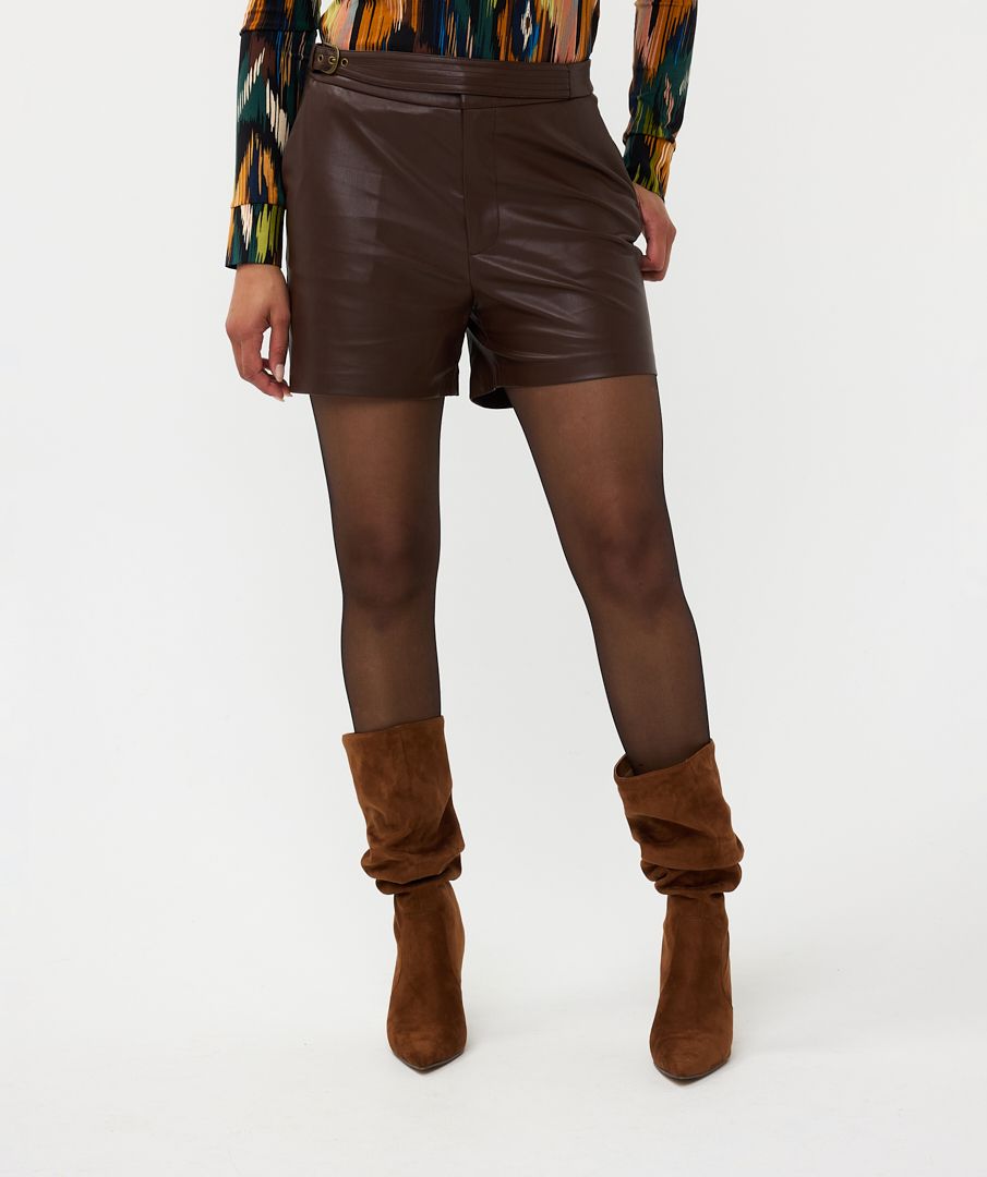 Esqualo Shorts Vegan Leather