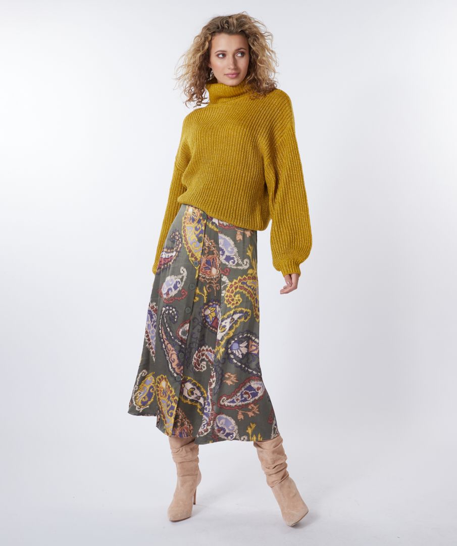 Esqualo Skirt Buttons Elements