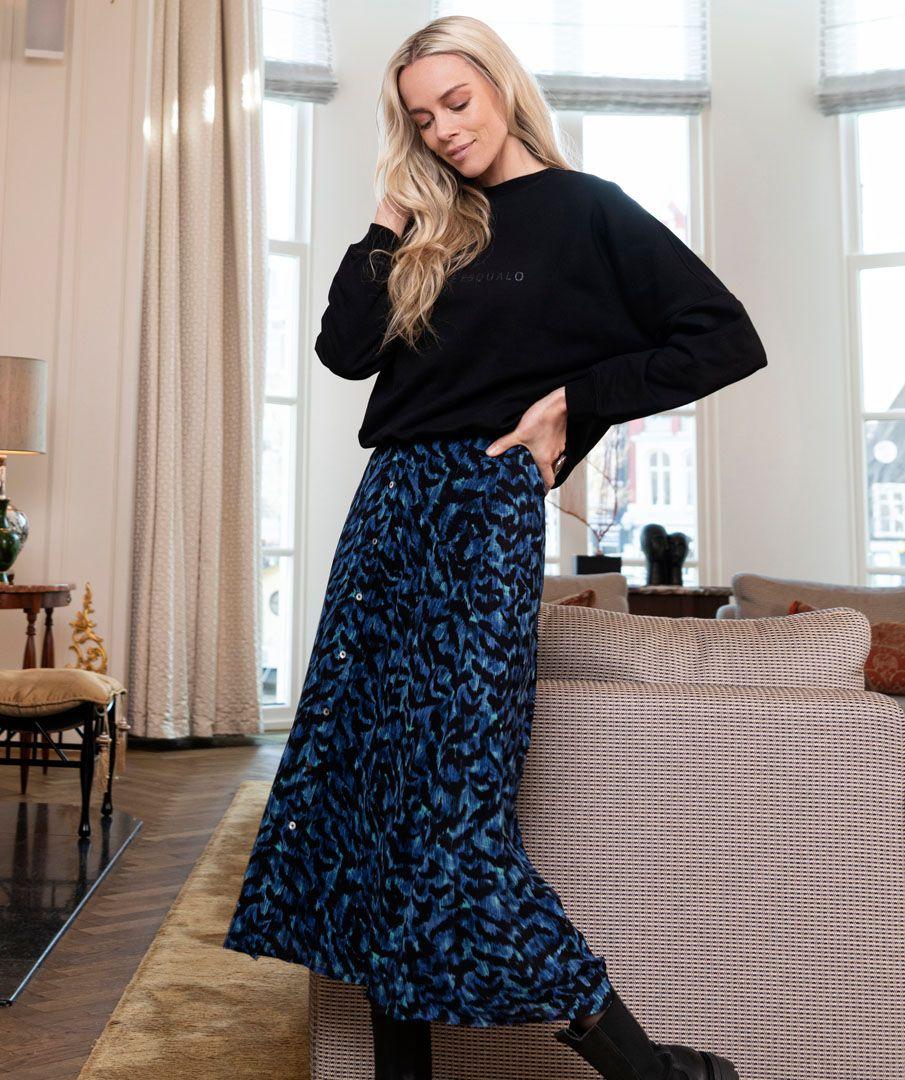 Esqualo Skirt Buttons Wild Celebration