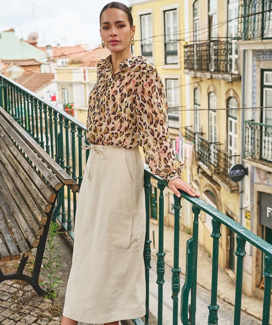 esqualo Skirt cargo long