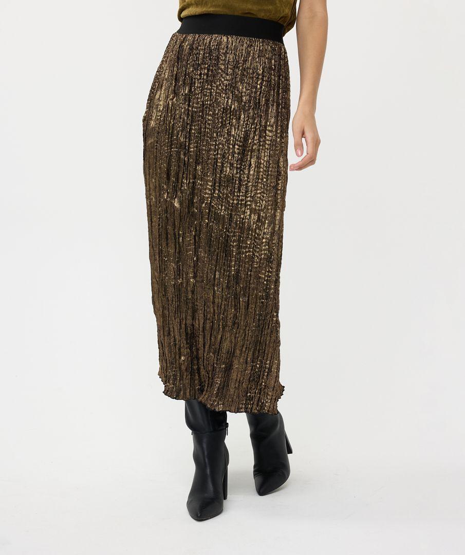 Esqualo Skirt Crushed Foil