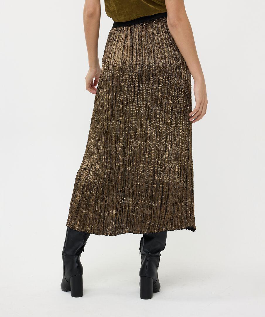 Esqualo Skirt Crushed Foil