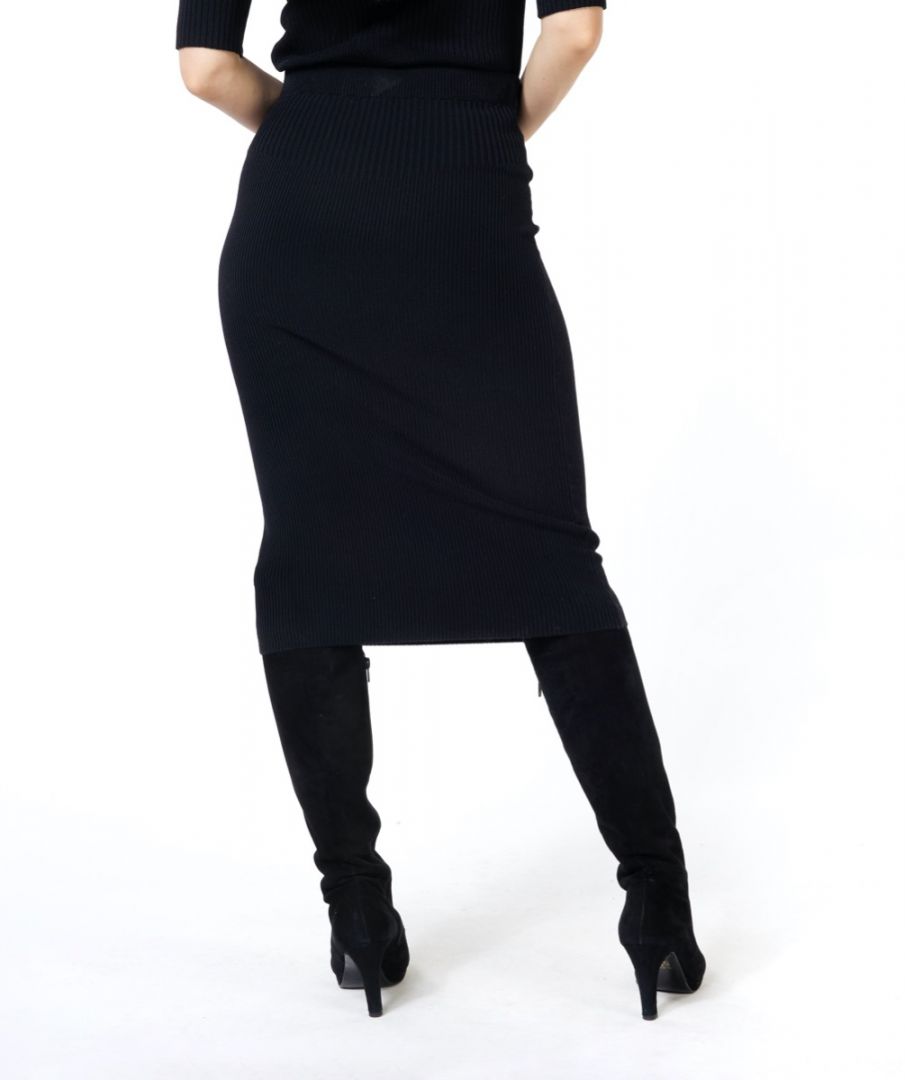 Esqualo Skirt Knitted Mixed Rib