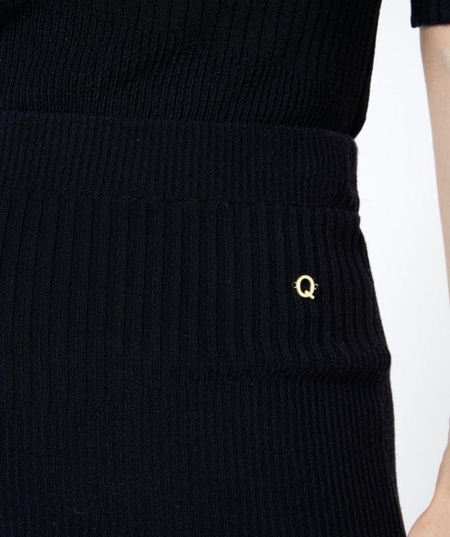 Esqualo Skirt Knitted Mixed Rib