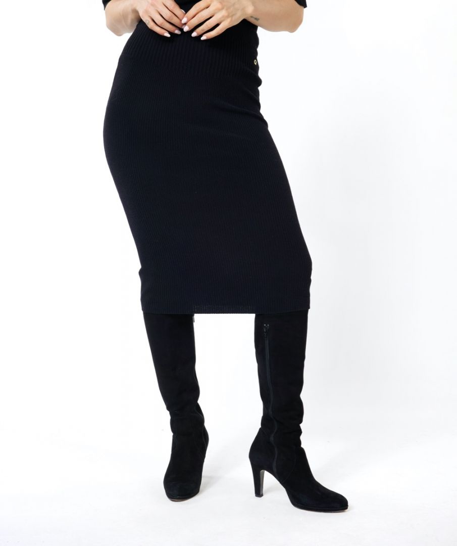 esqualo Skirt knitted mixed rib