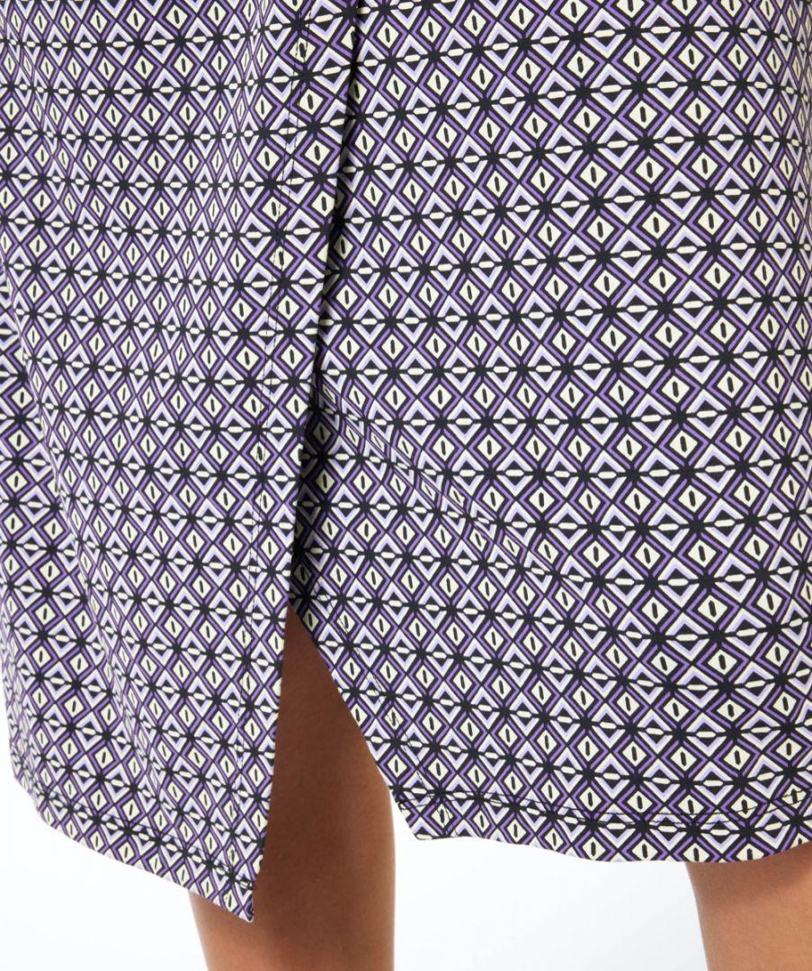 Esqualo Skirt Knot Graphic Earth