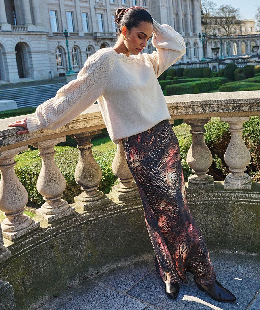 esqualo Skirt long Sneaky Eve