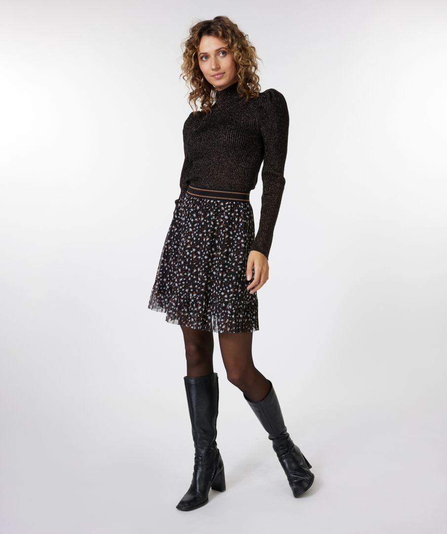 Esqualo Skirt Mesh Animal Steps